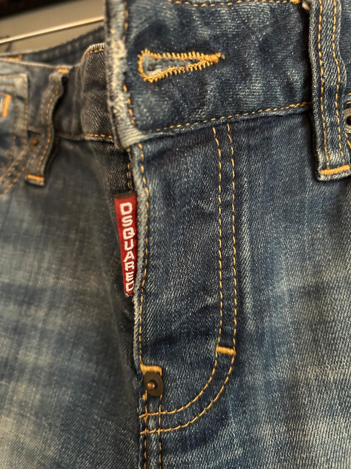 Оригинални дънки Dsquared 34 croped