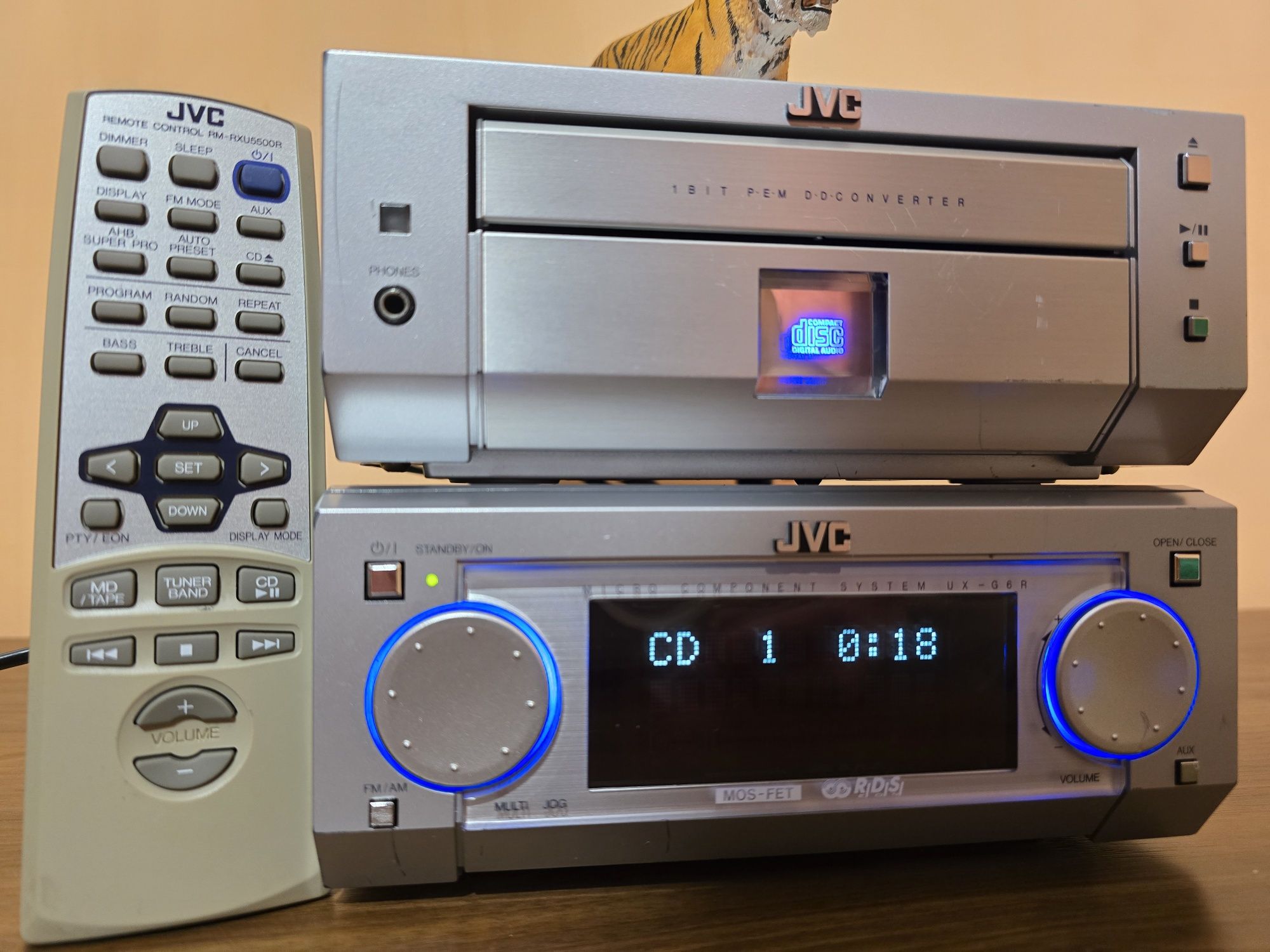 Jvc AX-UXG6. O piesă superbă. Stil și sunet fin by Jvc. Pret fix !