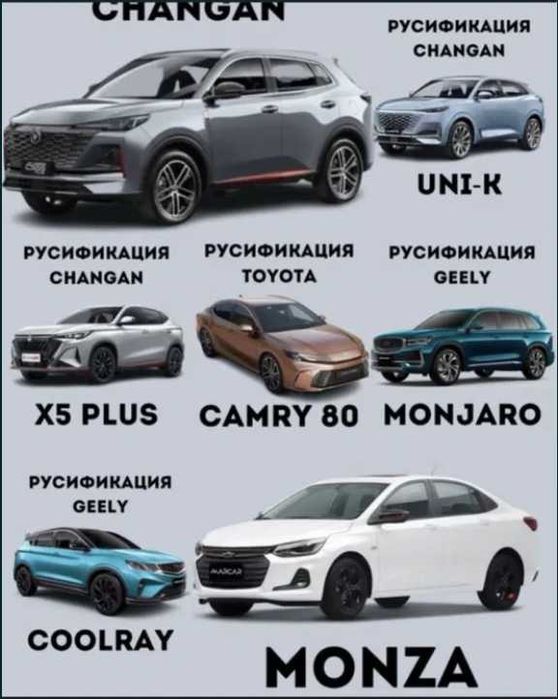 Обучение по Русификация китайских авто