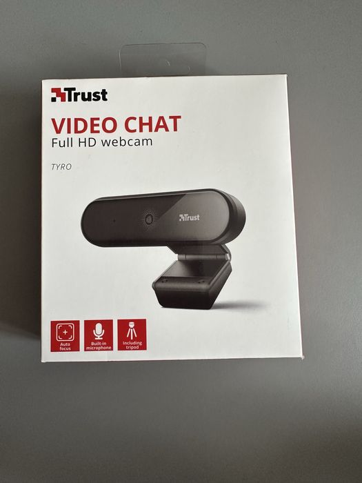 Camera web Trust Tyro, FullHD 1080p