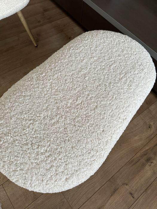 Fotoliu plusat cu puf pt picioare
