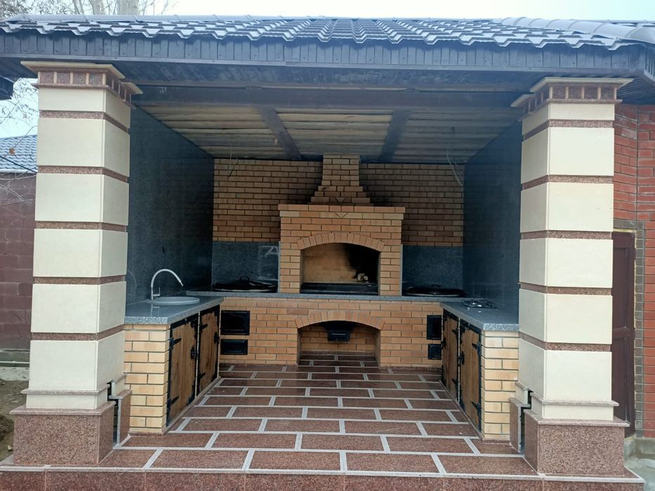 Печной комплекс барбекью