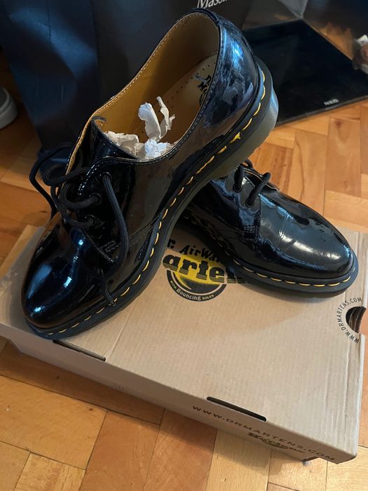 Dr Martens 1461 Black Patent Lamper