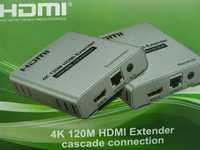 HDMI Extender+USB  120 м 4K