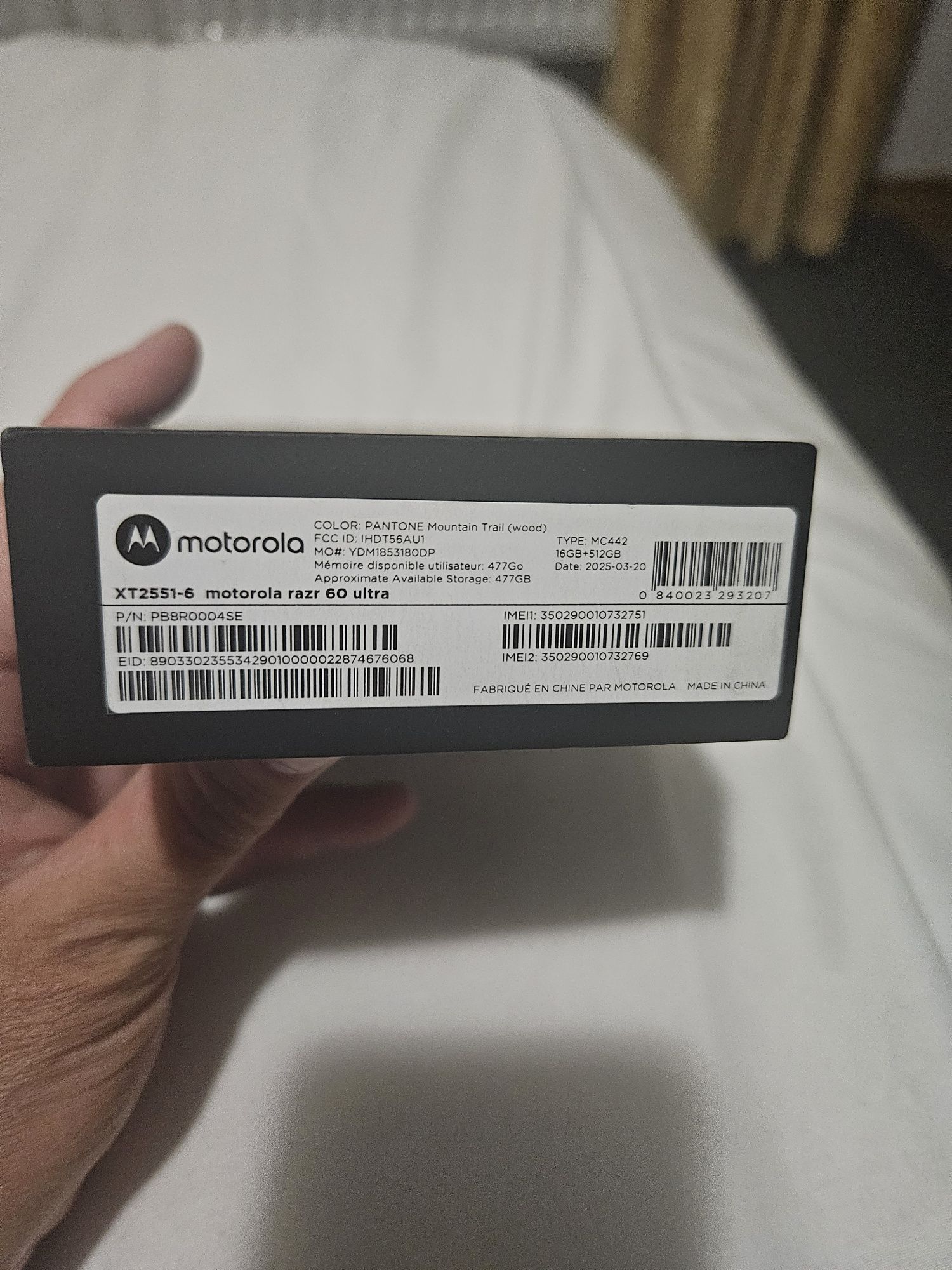 Motorola RAZR 60 ULTRA, Nou sigilat, 16GB/512GB