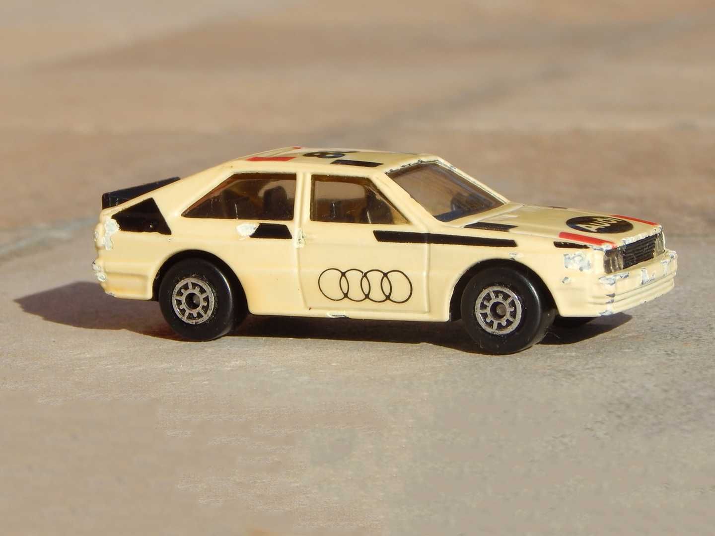 Macheta Audi Quattro 1980 MC Toy scara 1:66 uzata
