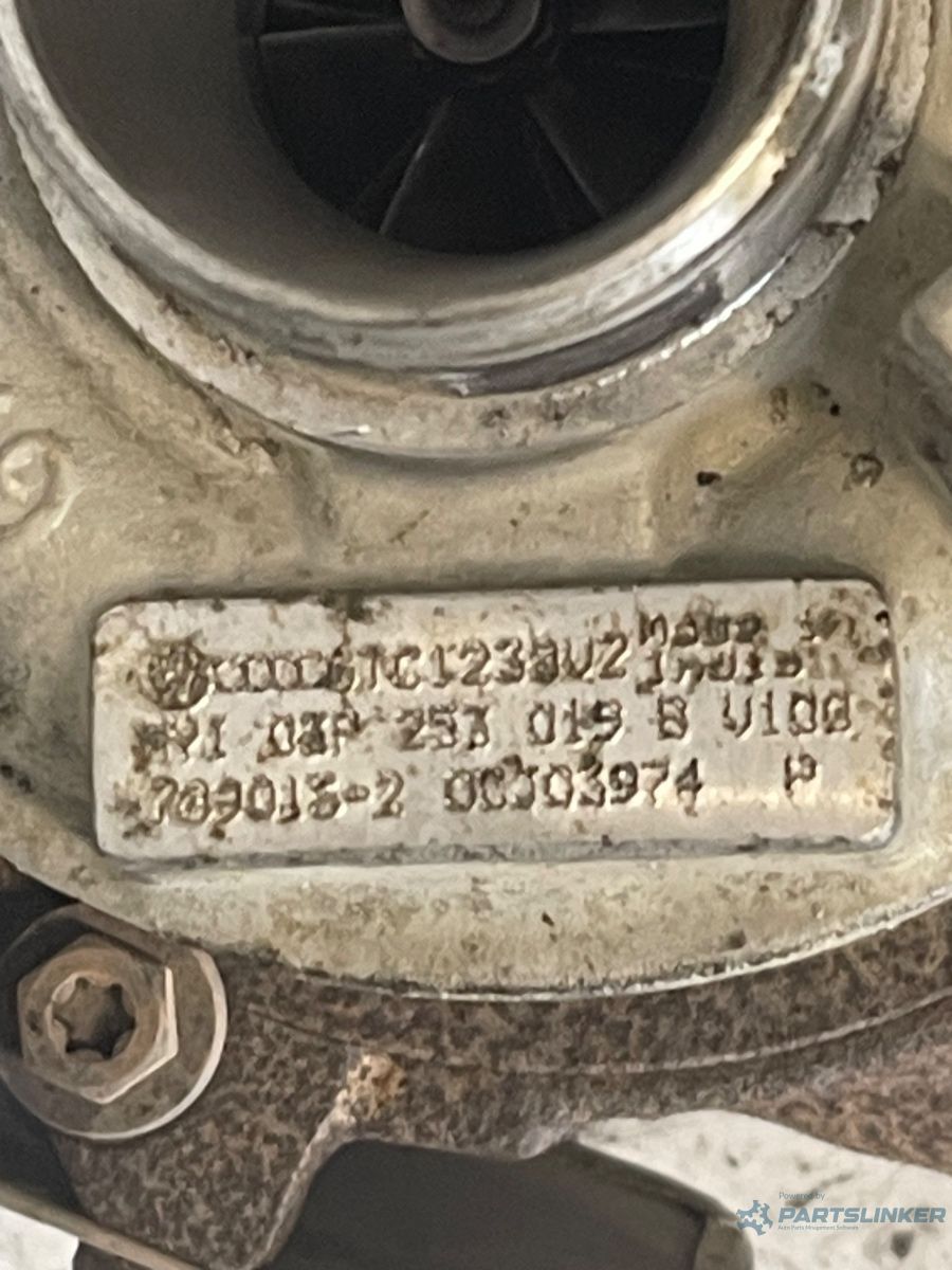 Turbină VOLKSWAGEN POLO 6R, 6C 2009 - > 1.2 TDI CFWA, SEAT IBIZA V 6J5, 6P1 2008 - > 1.2 TDI CFWA, SKODA FABIA II 542 2006 - 2014 1.2 TDI CFWA, SKODA ROOMSTER 5J 2006 - 2015 1.2 TDI CFWA 03P253019B 789016-2