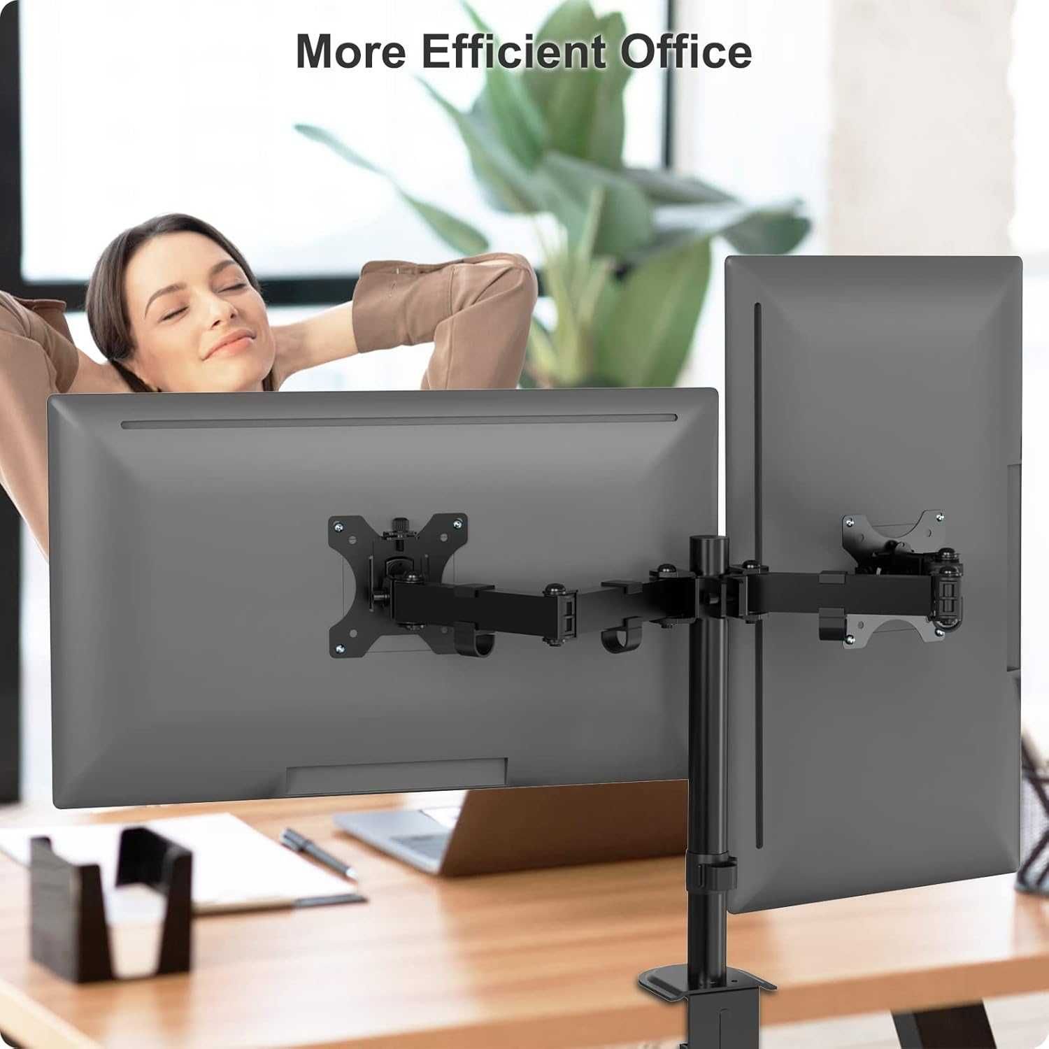 Suport monitor pentru doua monitoare 13 - 32'