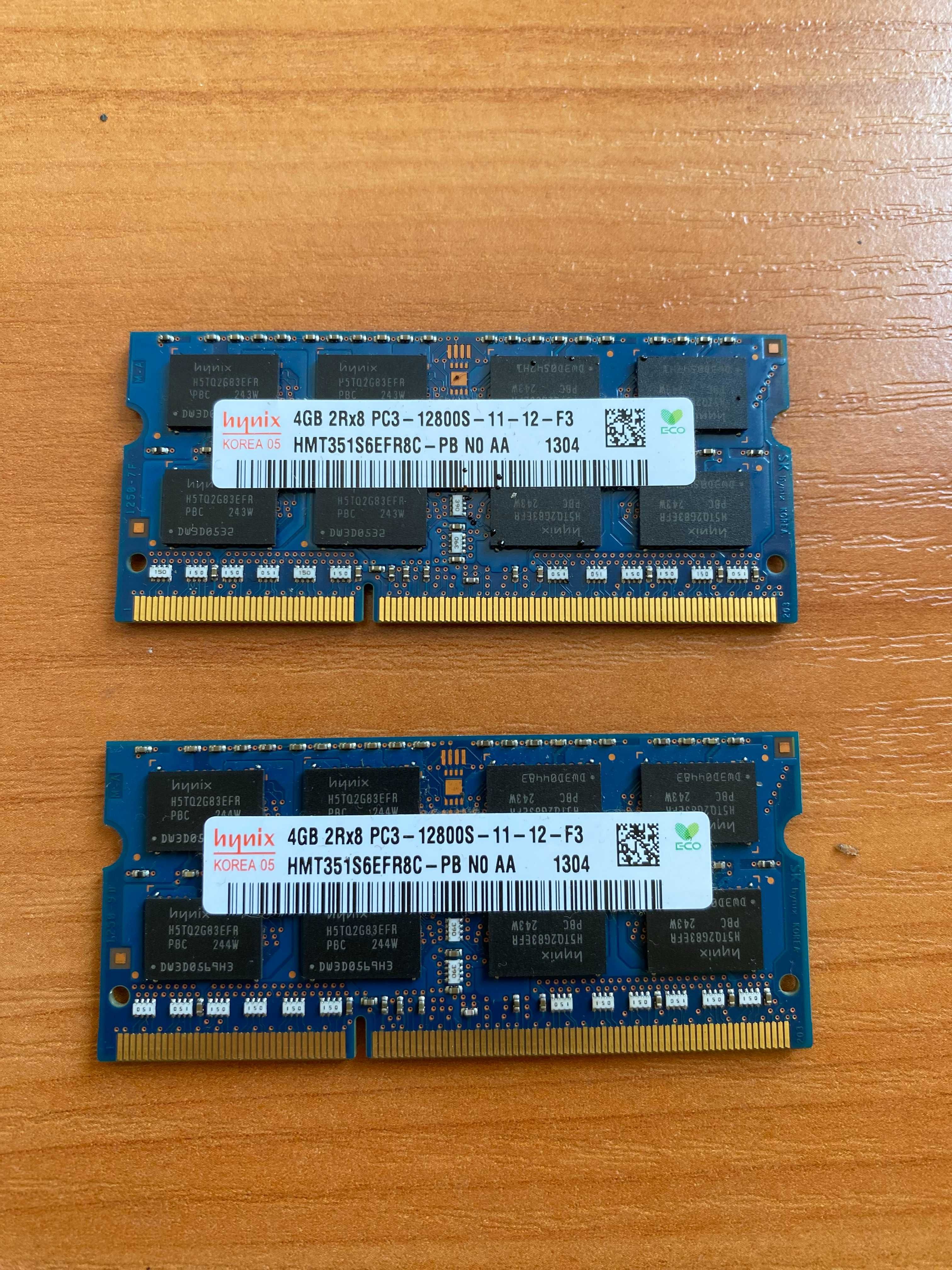 Hynix Ram 8gb 2x4gb две почки рам цена 16лв лаптоп ddr3