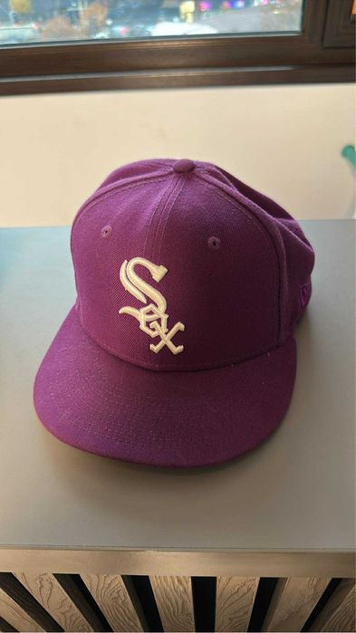 Vand sapca new era fitted white sox mov