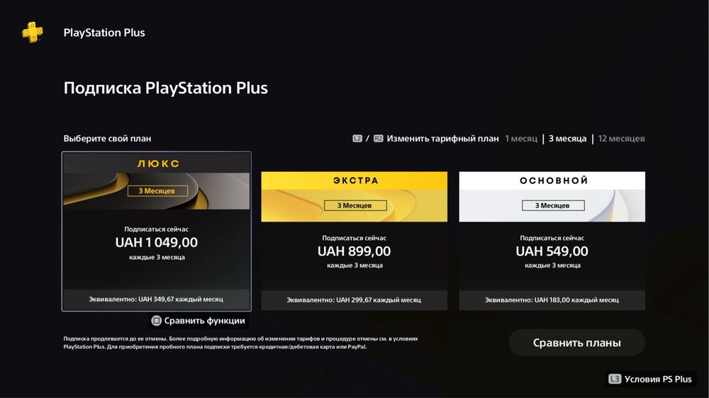 Подписки Ps Plus Ps4/5