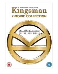 Filme Kingsman DVD Box Set 1-2 Complete Collection Originale