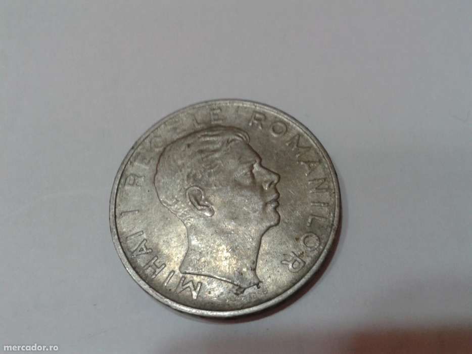 monede de 100 lei an 1943-1944, cu Regele Mihai