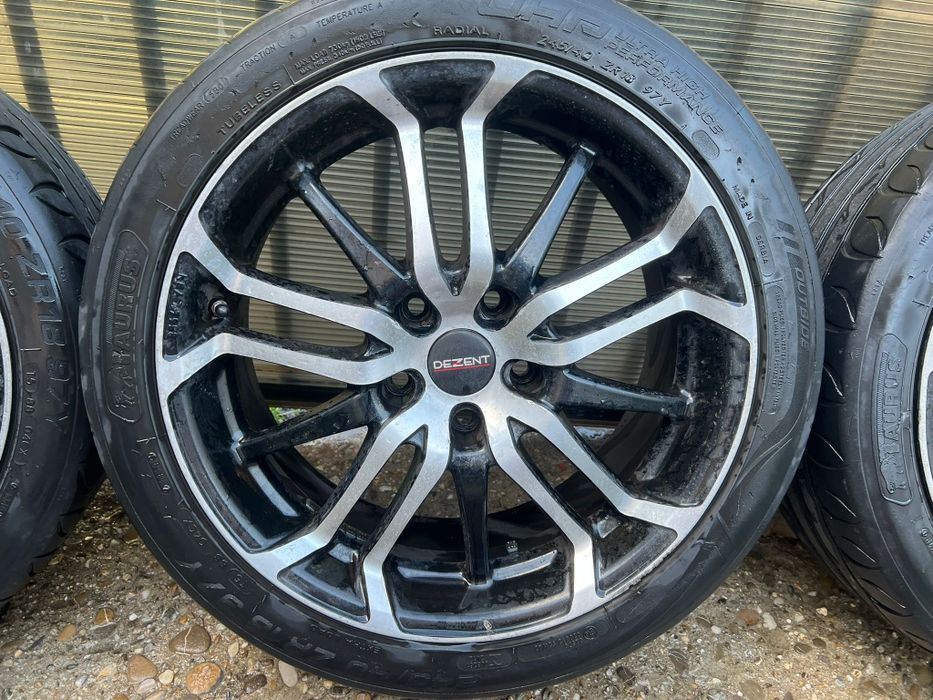 Jante BMW cu buză,  18 5x120 cu anvelope vară