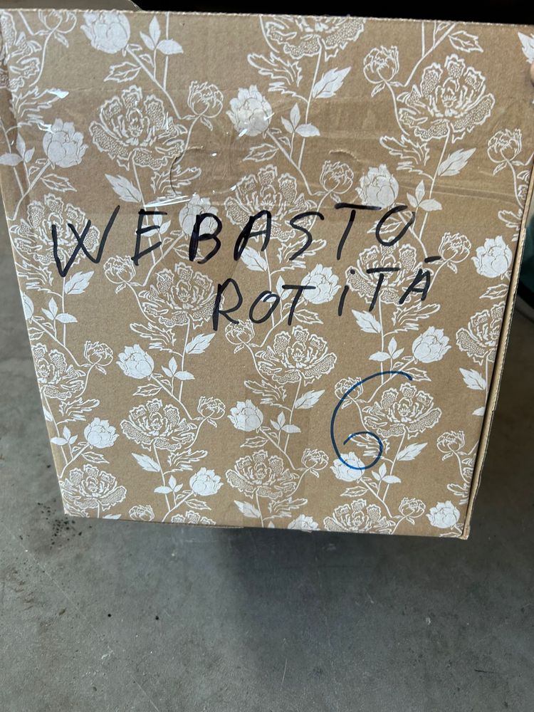 Webasto , demontat de pe opel movano