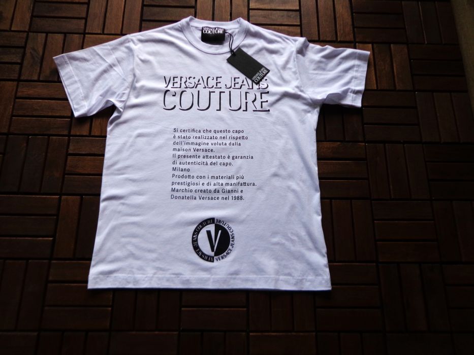Мъжка тениска Versace Jeans Couture print T-shirt Oversize
