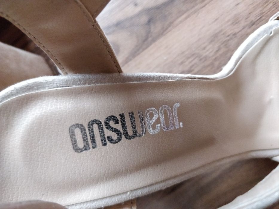 Vand sandale / pantofi dama Answear, marimea 37, bej