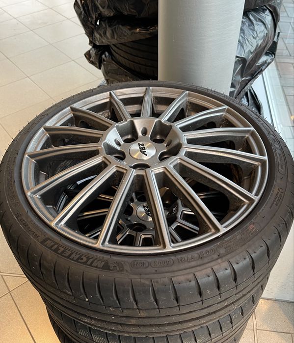 Jante aliaj AEZ Steam Graphite 18 5x112