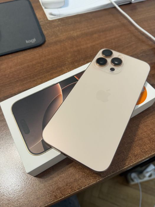 iPhone 16 Pro Max, 256GB, Desert Titanium