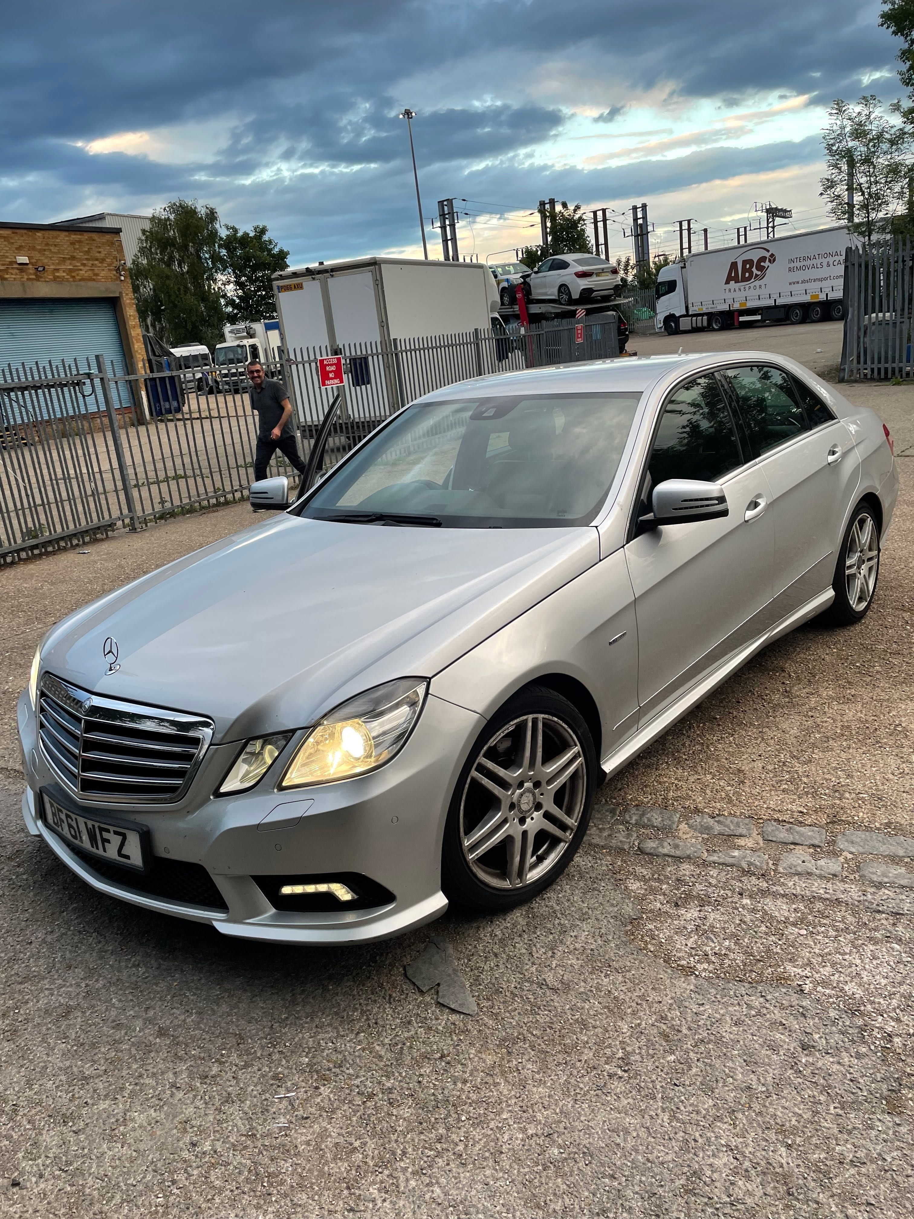 Mercedes W212 E250 На Части 651 двигател