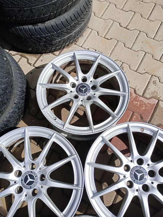 4 jante 5x112 R17 originale Mercedes A-class B-class vito viano  V250