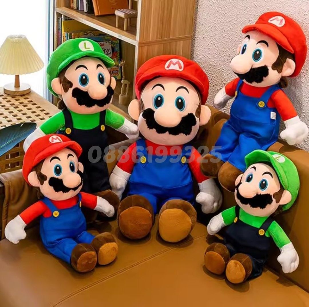 Голяма Плюшена играчка Супер Марио Super Mario 100см