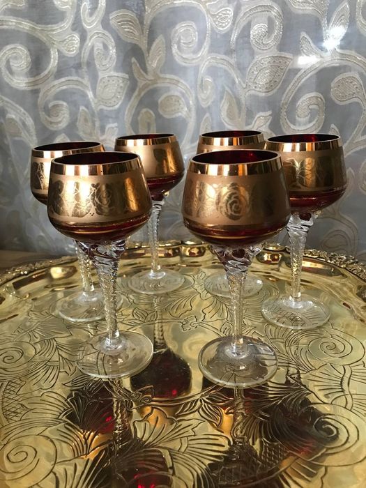 Рюмки Богемия .Чехославакия
