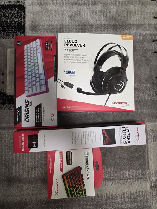 Casti gaming Hyperx Cloud Revolver si Hyperx cloud Stinger