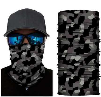 Bandana esarfa guler camo cap biciclist masca drumetie