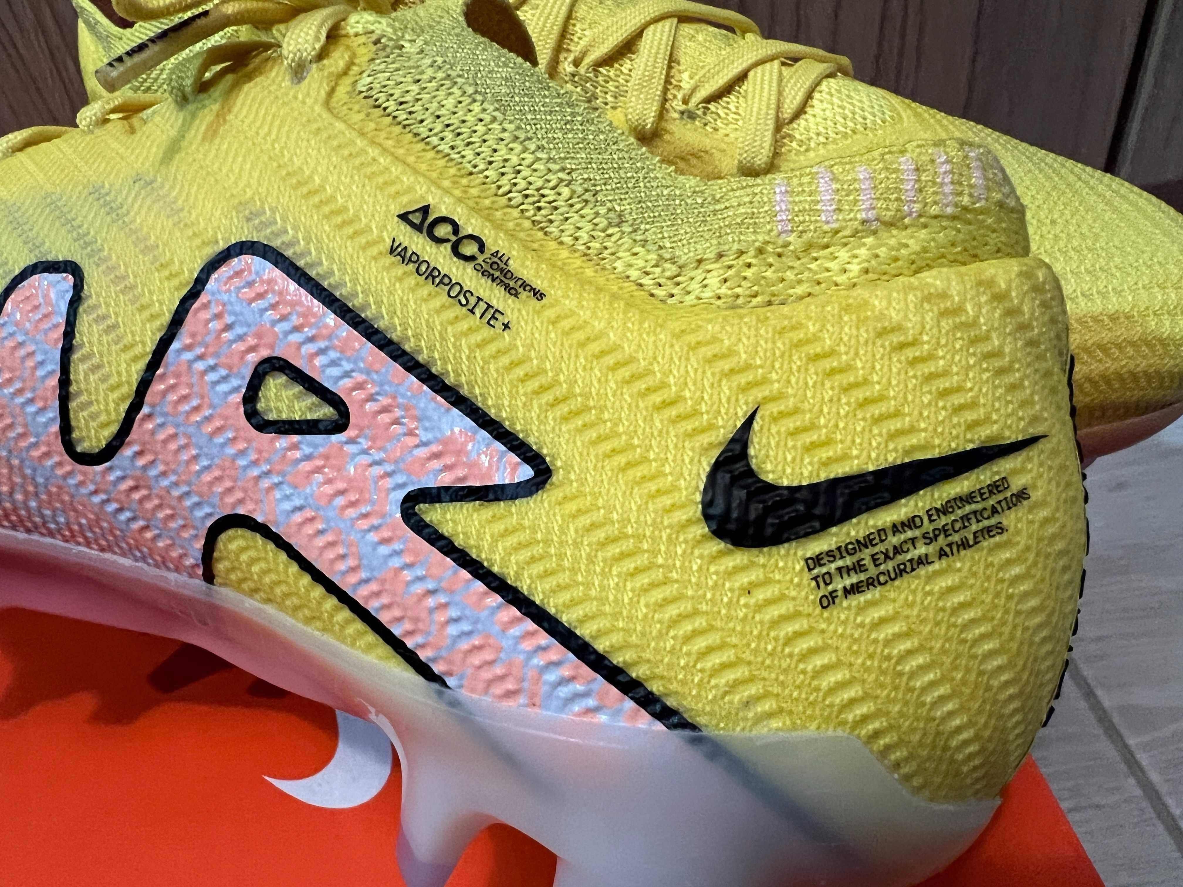 nike mercurial AIR ZOOM 15 ACC бутонки ,калеври ,футболни обувки 40,5