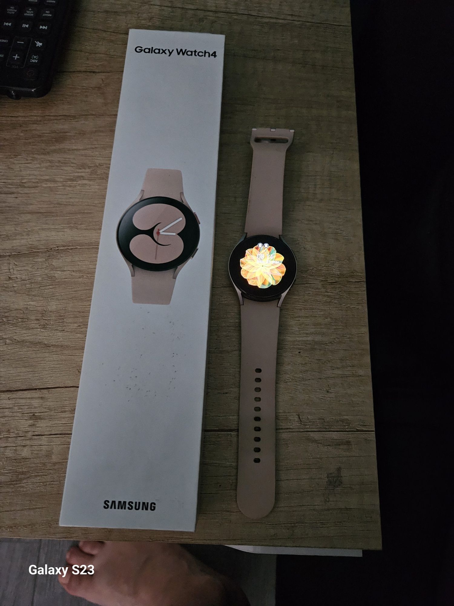 Smartwatch Galaxy watch 4 Pink Gold Auriu