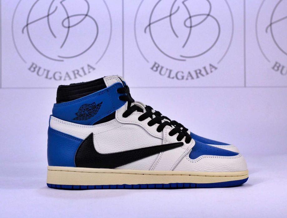 Nike Air Jordan 1 Travis Scott Мъжки Дамски Маратонки