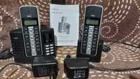 Безжичен DECT-телефон с клав.на слушалката,AEG/Tara 205-3