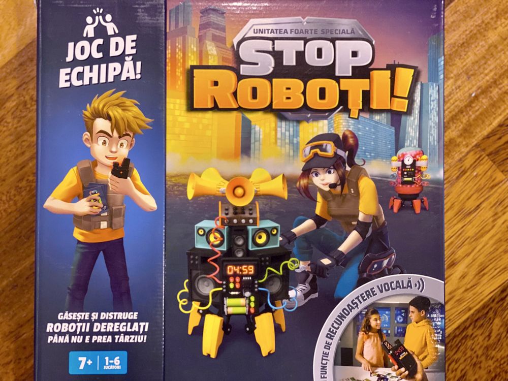 Joc interactiv Noriel Games, Stop Roboti!, 7-10 ani