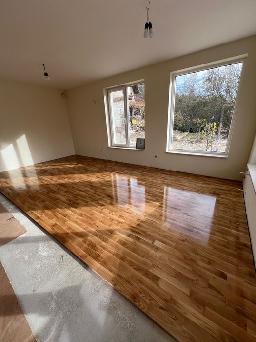 Циклене на паркет и дюшеме