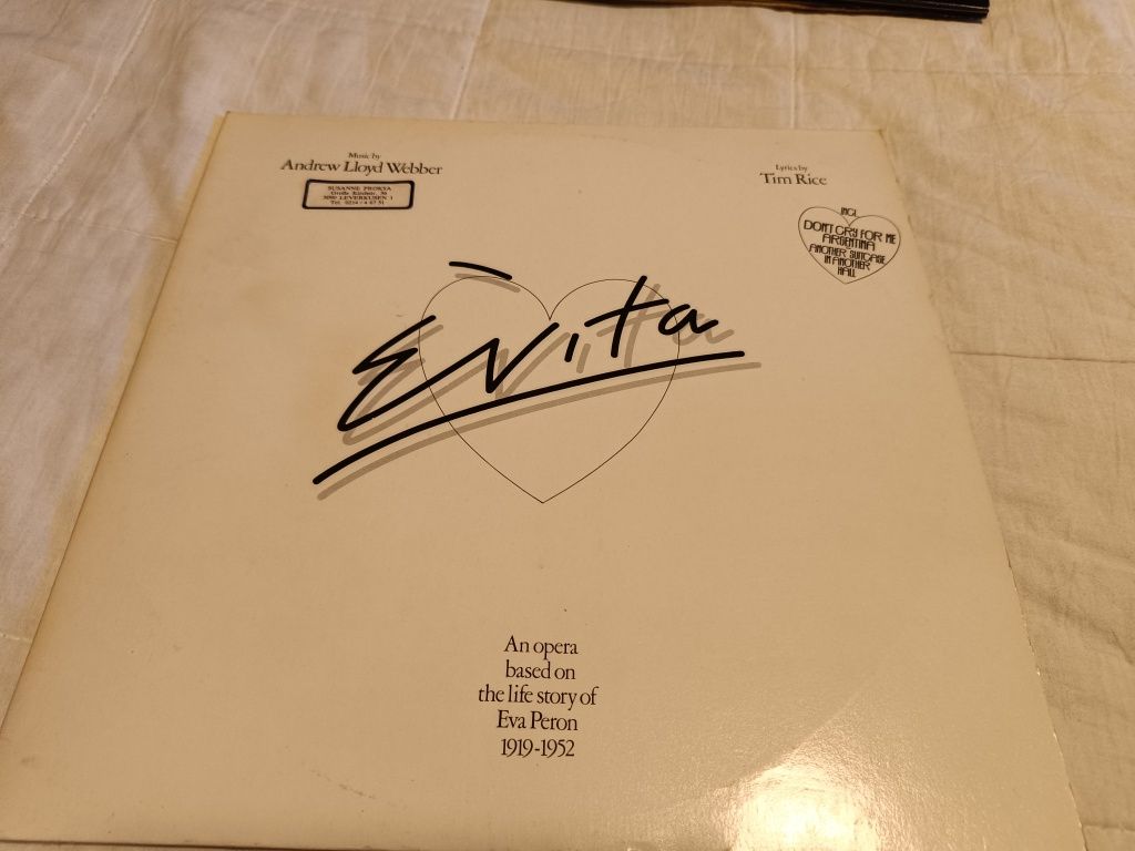 Vinyl Disc - Evita Peron colectie 2 viniluri 1976