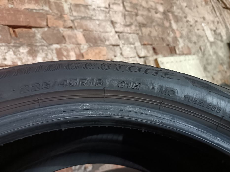 Anvelope MS iarna 225 45 18 bridgestone 2024 6.4mm