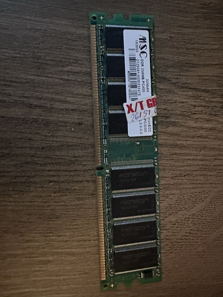 Memorie RAM 258mb