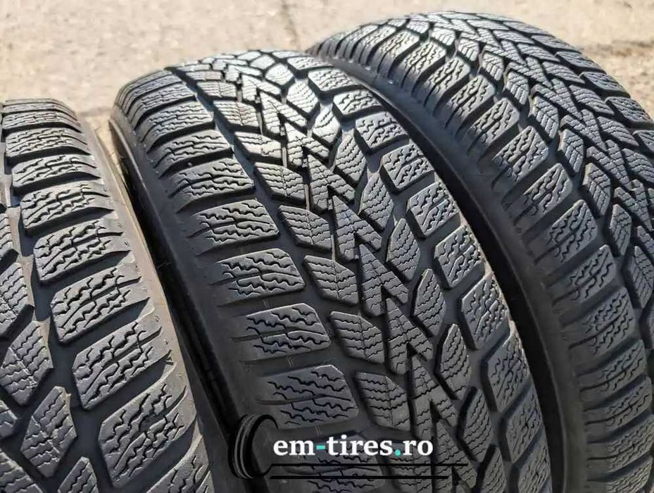 SET 4 Anvelope Iarna 195/65 R15 DUNLOP Winter Response 2 91T