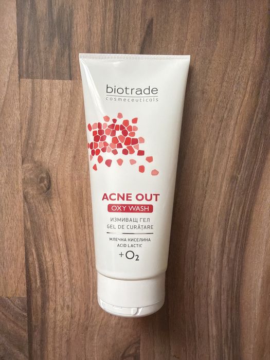 Acne Out Oxy Wash Измиващ гел за лице х200 мл Biotrade