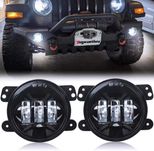 Proiectoare ceata cu led 4'' Jeep Wrangler JK TJ CJ 1997-2017