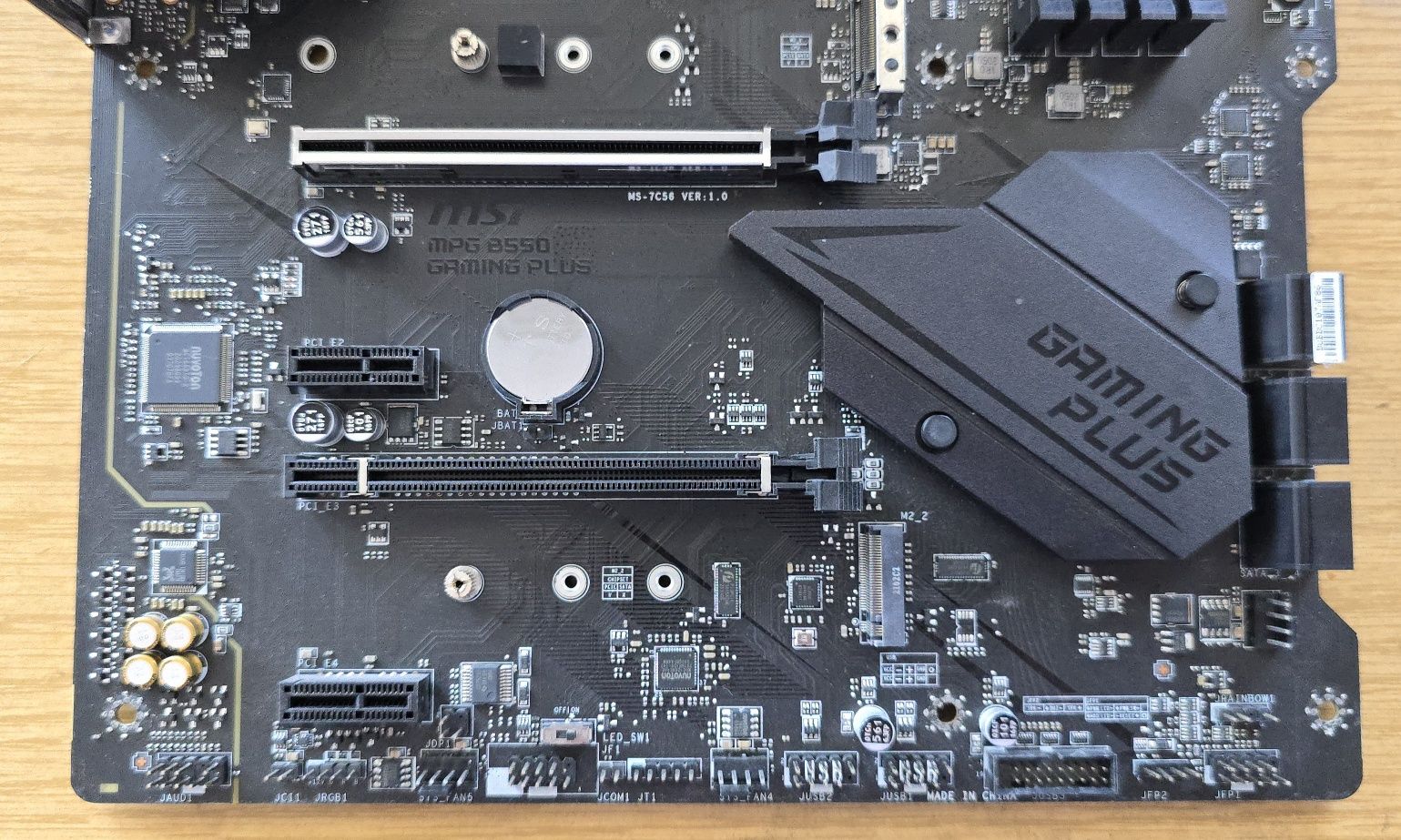 Дънна платка MSI B550 Gaming Plus AM4, работеща с проблем
