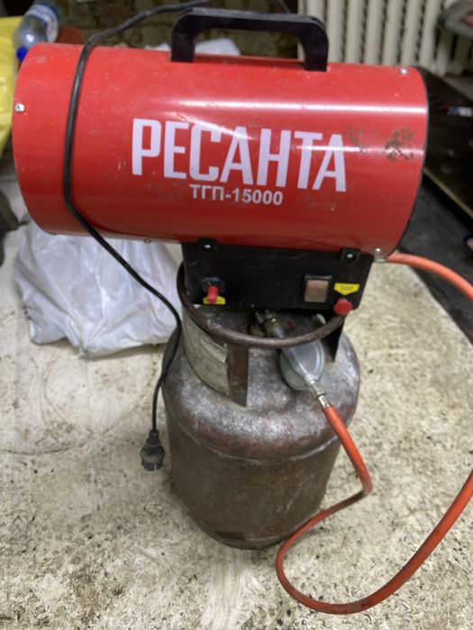 Газовая пушка с баллоном в сборе