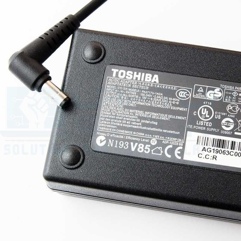 Incarcator laptop nou original Toshiba 120W 6.3A 19V 5.5X2.5, Garantie