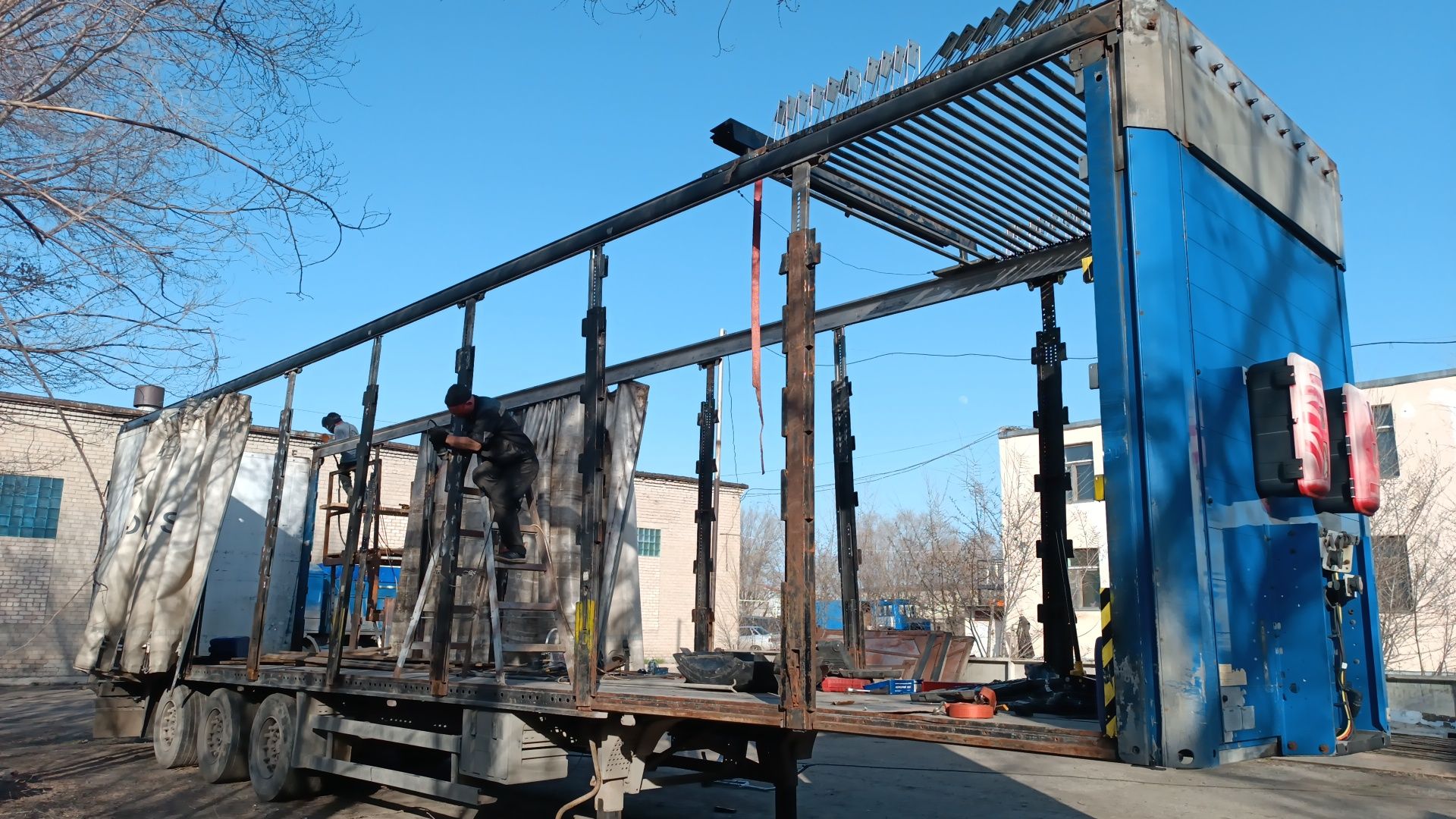Ремонт прицепов.