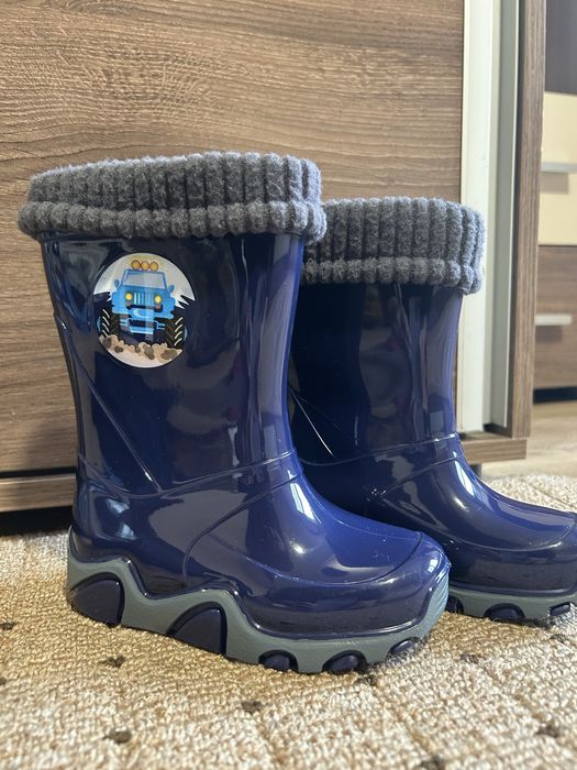 DEMAR Гумени ботуши с топъл чорап STORMER D