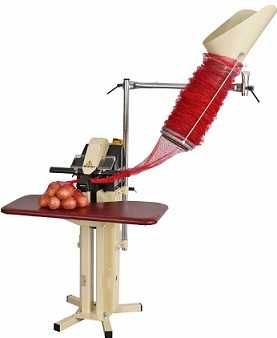 Masina ambalat fructe si legume in plasa tubulara-Varianta electrica