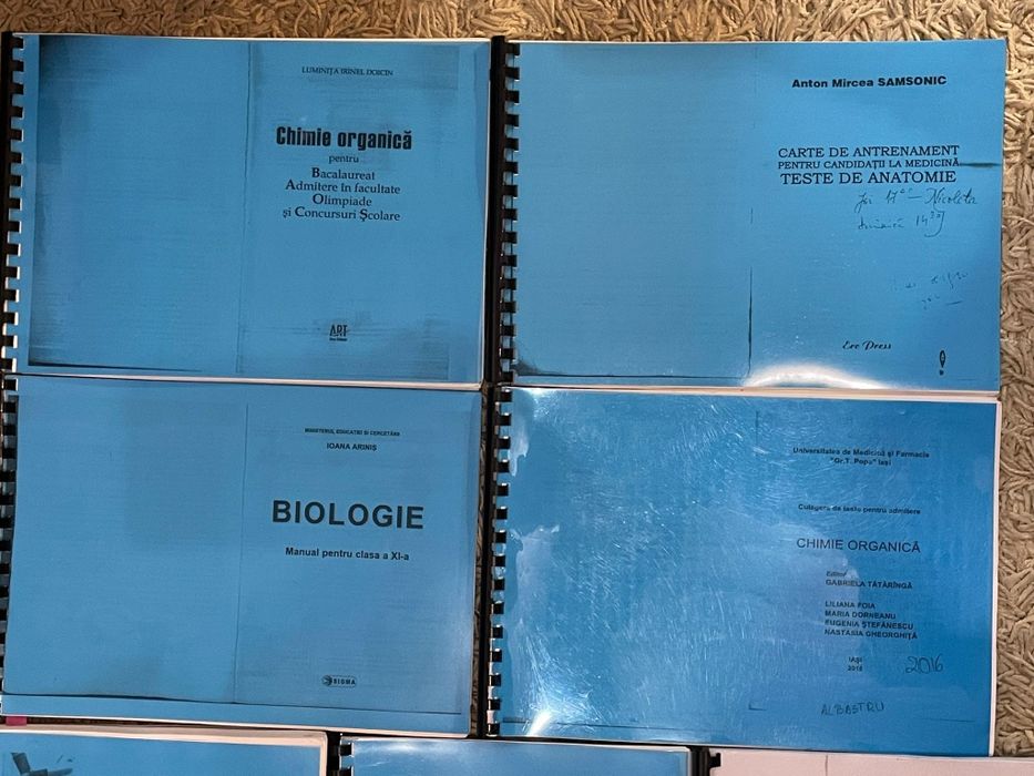 Manuale xeroxate admitere medicina