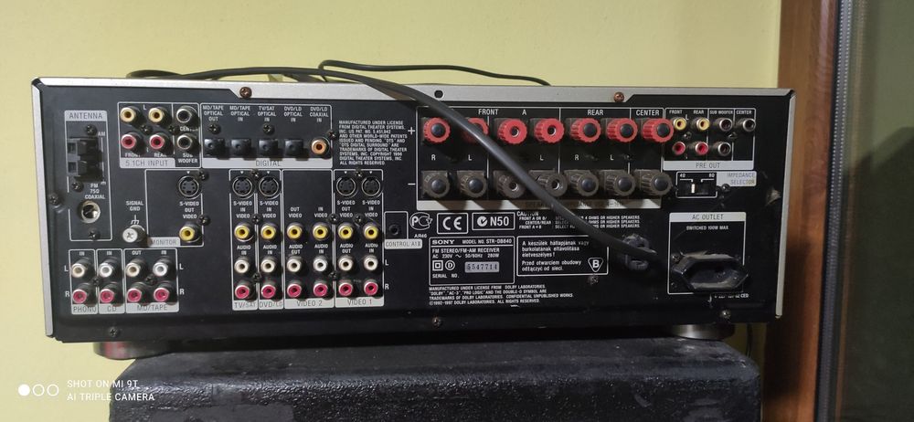 Boxe plus amplificator Sony STR-DB840