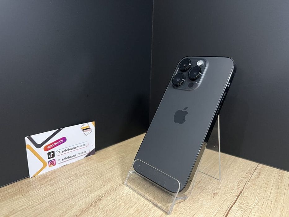 iPhone 14 Pro 128Gb Space Black 3 ani garanție, Telefoane Mures